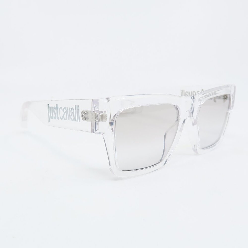 Just Cavalli SJC038 Col. P7X Clear Transparent, New Women's, Sunglasses.